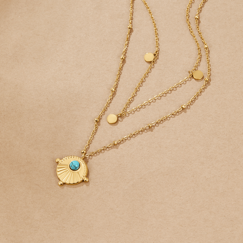 Turquoise Layered Necklace