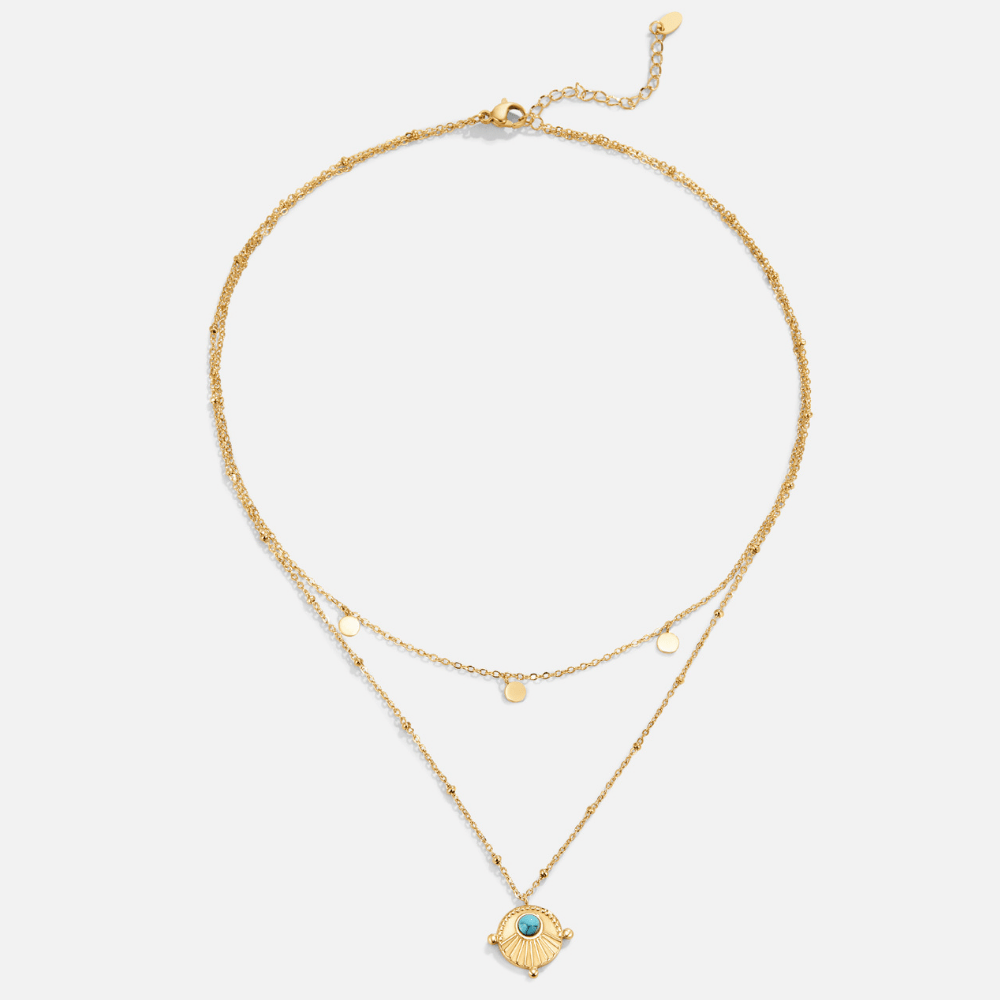 Turquoise Layered Necklace