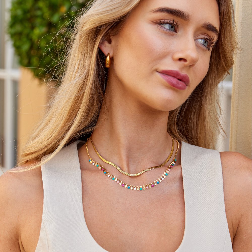 Leila Beaded Necklace