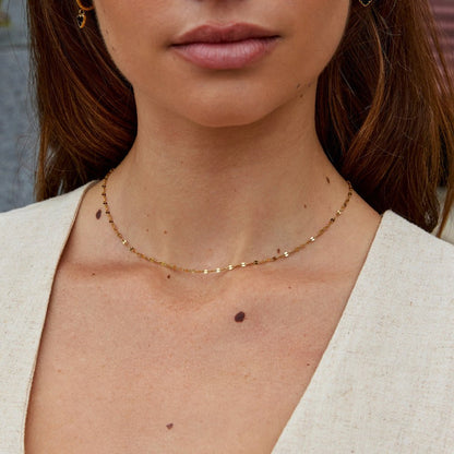 Leila Gold-Tone Chain Necklace