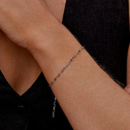 Leila Silver-Tone Chain Bracelet
