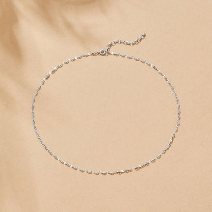 Leila Silver-Tone Chain Necklace