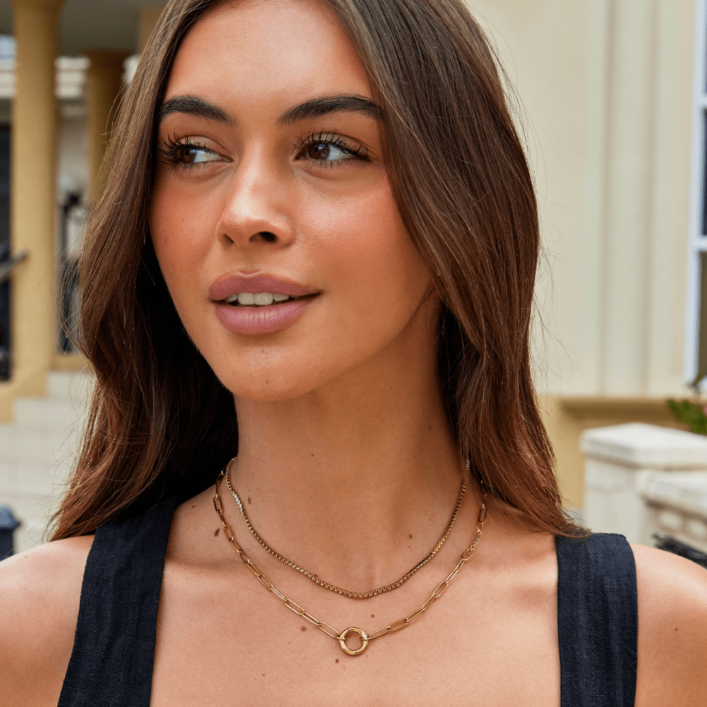 Cordelia Gold-Tone Crystal Necklace