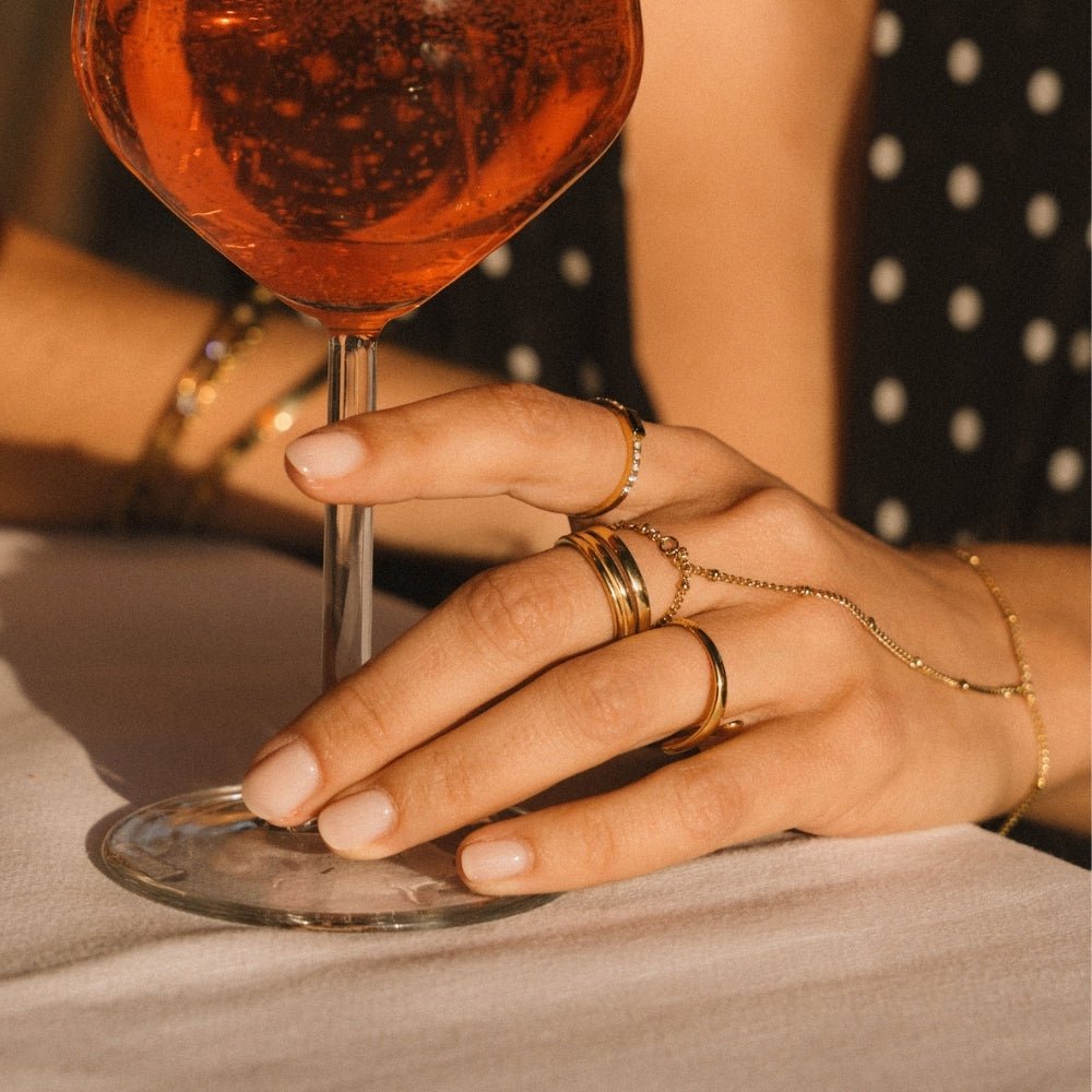 Lia Gold-Tone Layered Ring