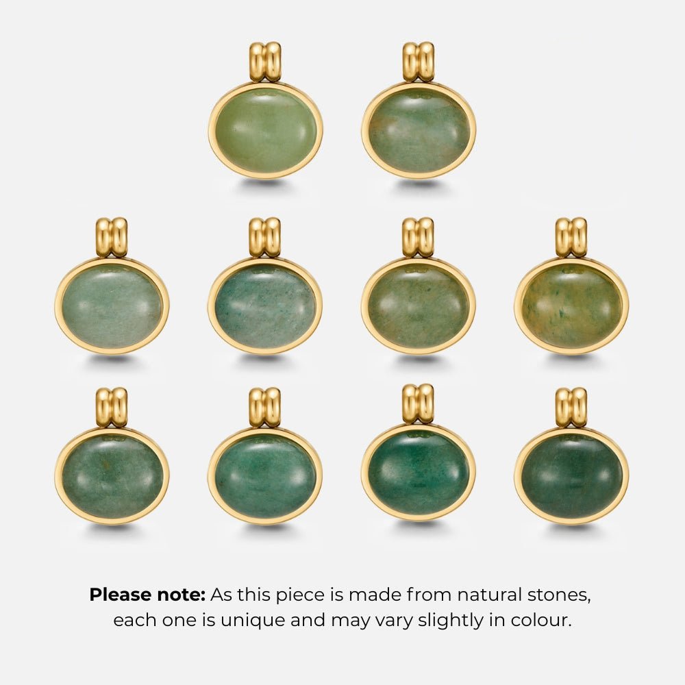 Liza Jade Green Pendant Necklace