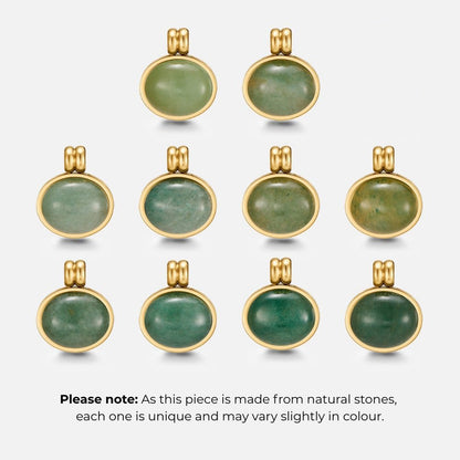Liza Jade Green Pendant Necklace