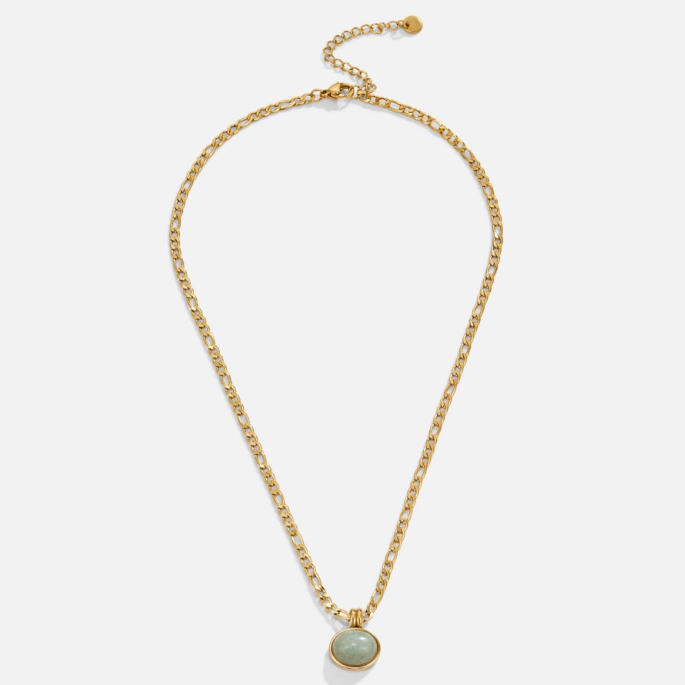 Liza Jade Green Pendant Necklace