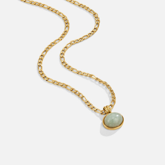 Liza Jade Green Pendant Necklace