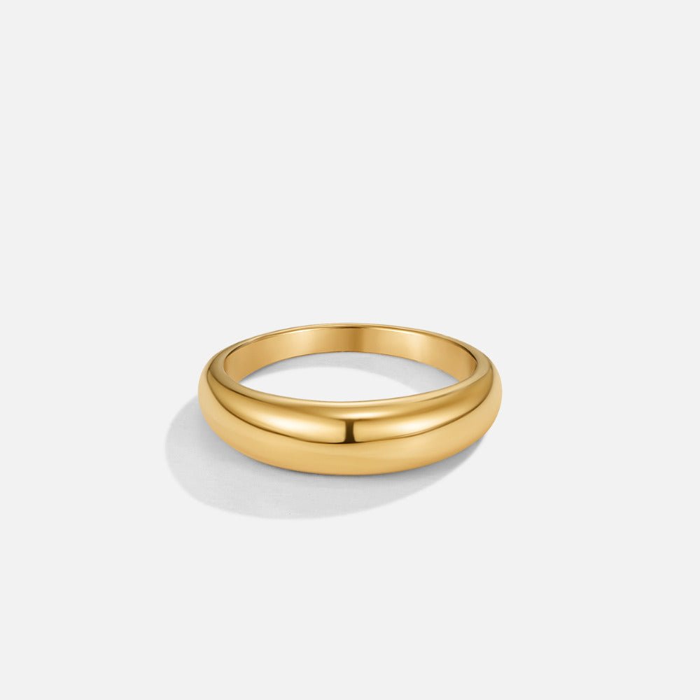 Lois Gold-Tone Band Ring