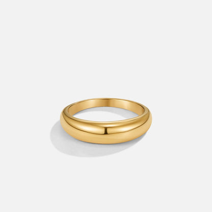 Lois Gold-Tone Band Ring
