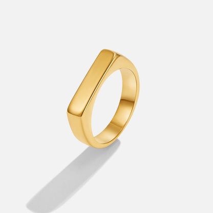 Lola Signet Bar Ring