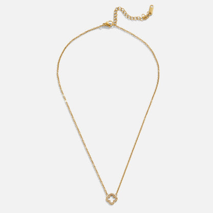 Crystal Clover Necklace
