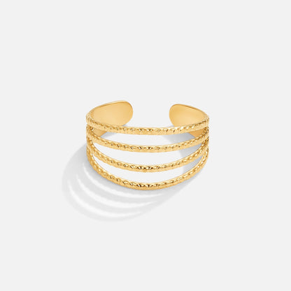 Madison Layered Gold-Tone Ring