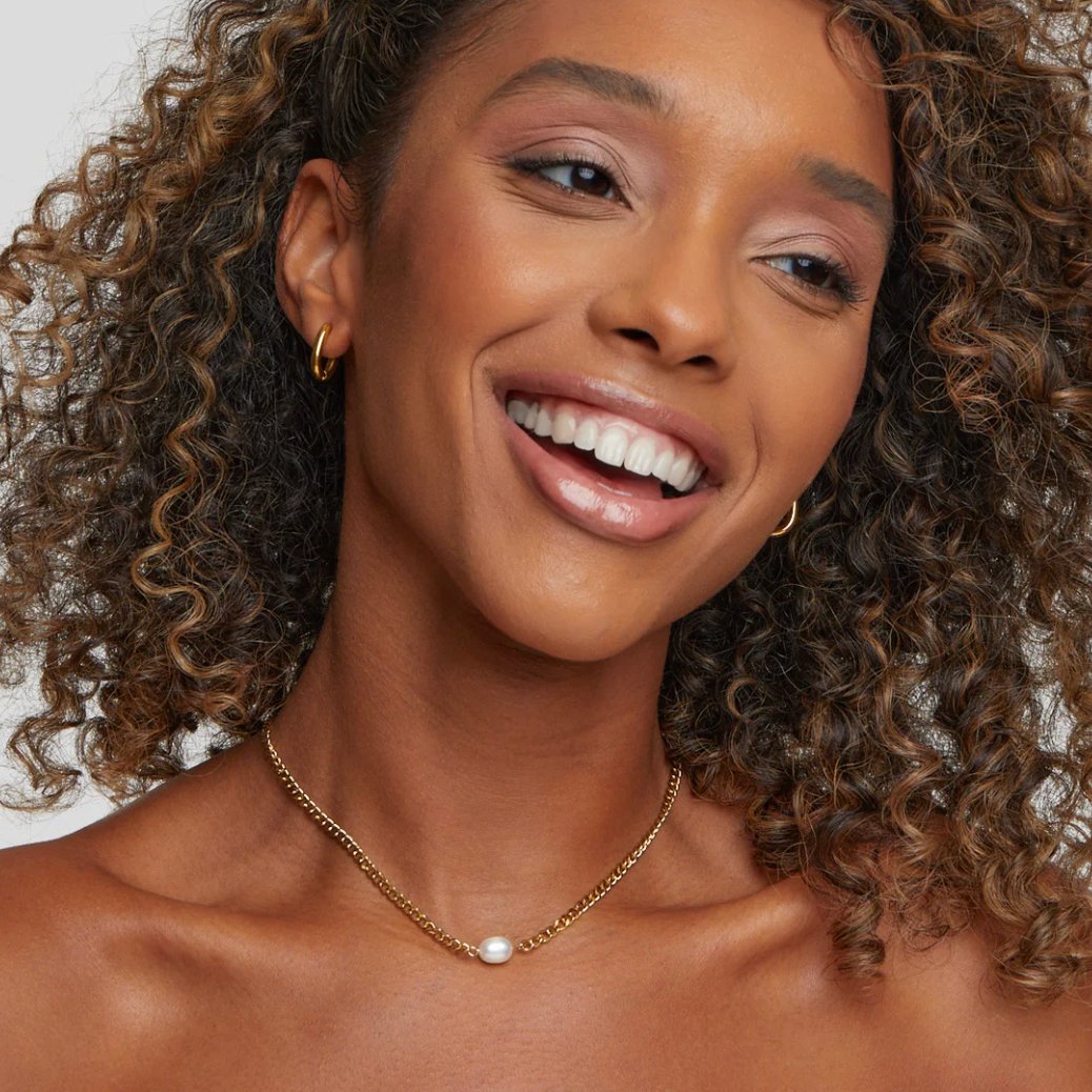 Madison Gold-Tone Hoop Earrings