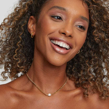 Madison Gold-Tone Hoop Earrings