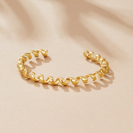 Melinda Gold-Tone Coil Bracelet