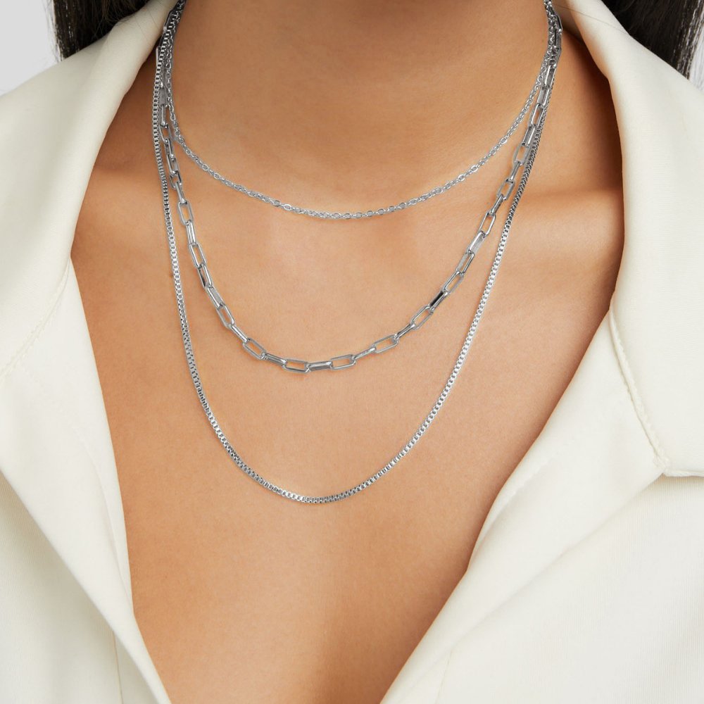 Miela Multi-Layer Chain Necklace