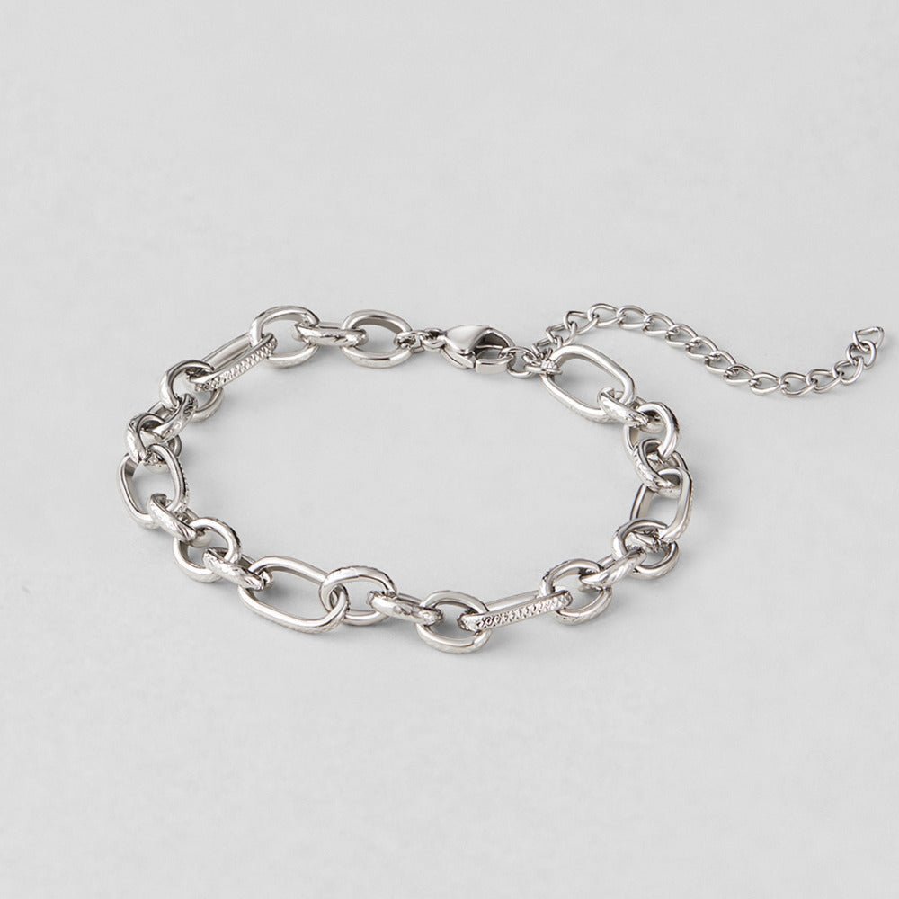 Miriam Chunky Silver-Tone Bracelet