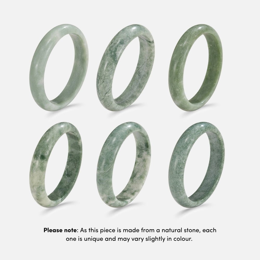 Jade Green Stone Bangle