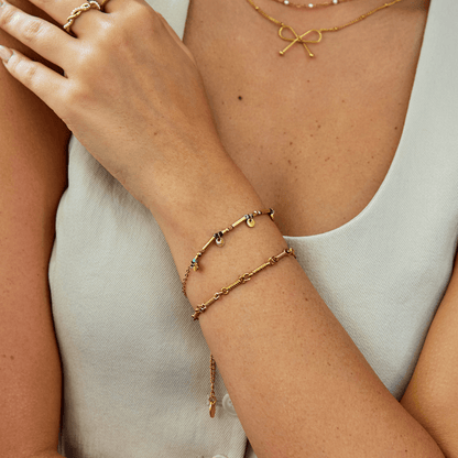 Neri Gold-Tone Disc Bracelet