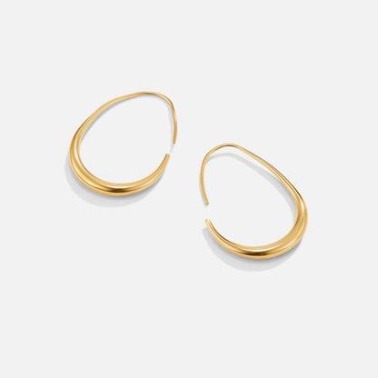 Nica Gold-Tone Hoop Earrings