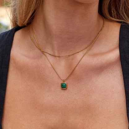 Niyah Beaded Gold-Tone Necklace