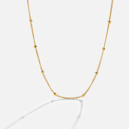 Niyah Beaded Gold-Tone Necklace