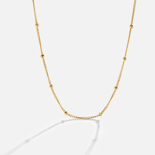 Niyah Beaded Gold-Tone Necklace