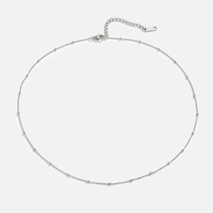 Niyah Beaded Silver-Tone Necklace