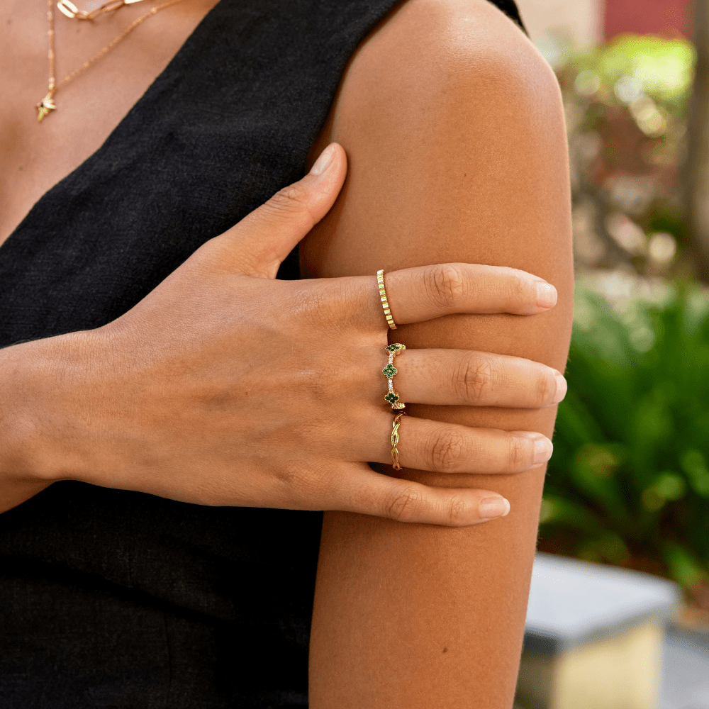 Nora Gold-Tone Band Ring