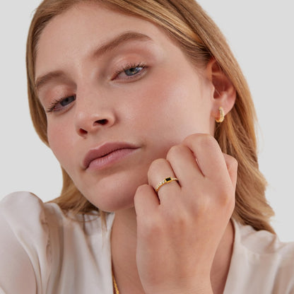 Onyx-Tone Black Crystal Ring
