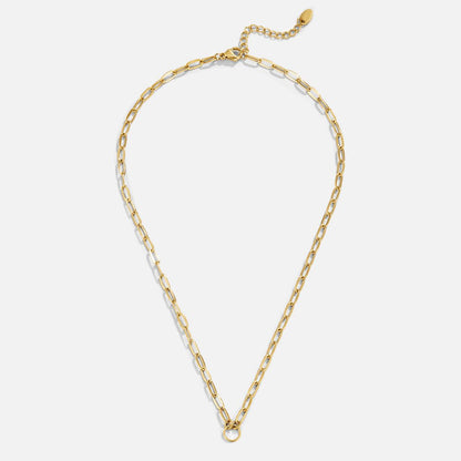 Pia Chain Link Charm Necklace Set