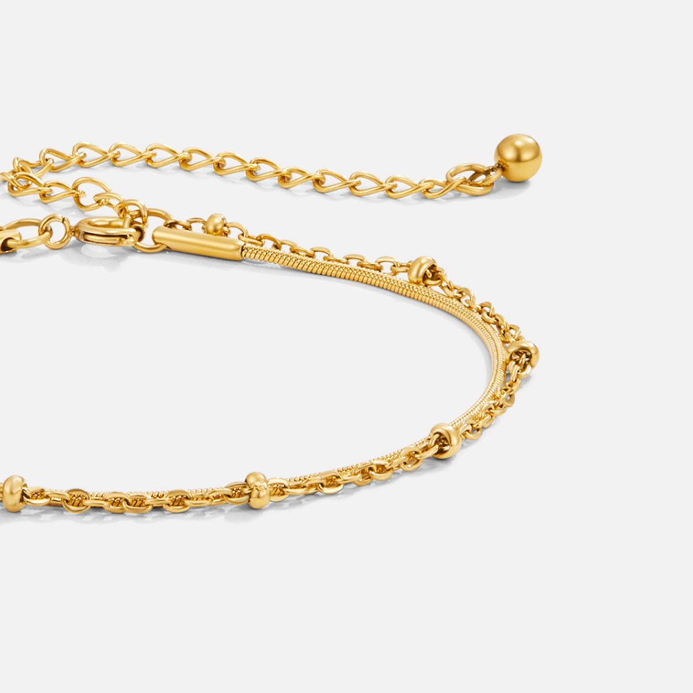 Pia Gold-Tone Layered Bracelet