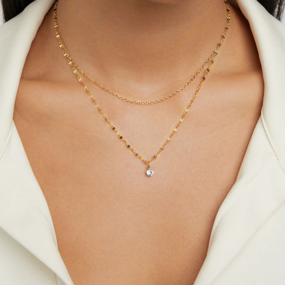 Piya Layered Crystal Necklace