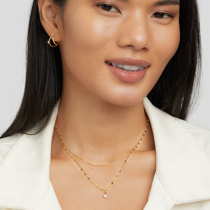Piya Layered Crystal Necklace