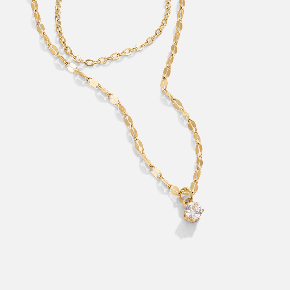 Piya Layered Crystal Necklace