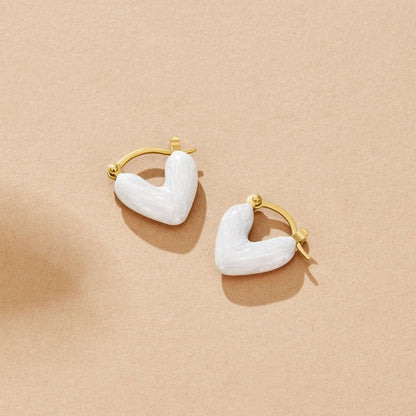 Pure Love Heart Earrings