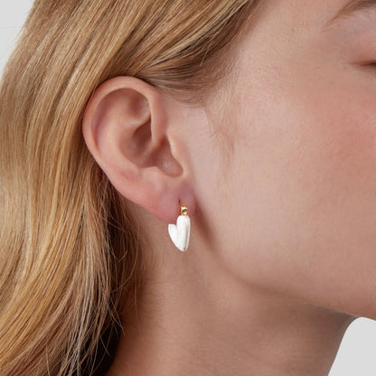 Pure Love Heart Earrings