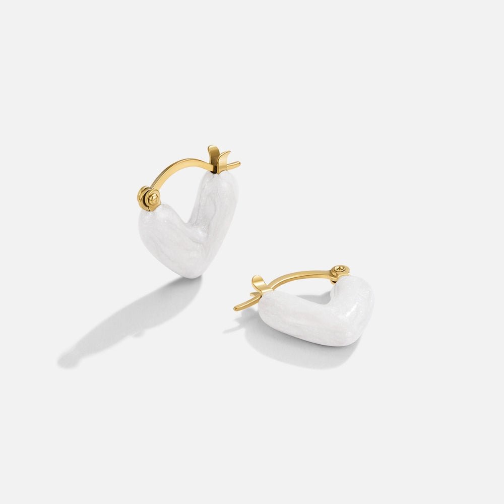 Pure Love Heart Earrings