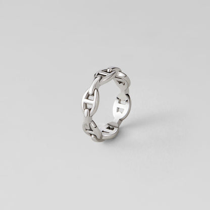 Raya Silver-Tone Chain Ring