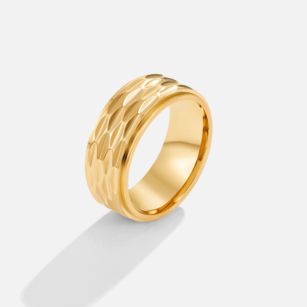 Rene Gold-Tone Chunky Ring