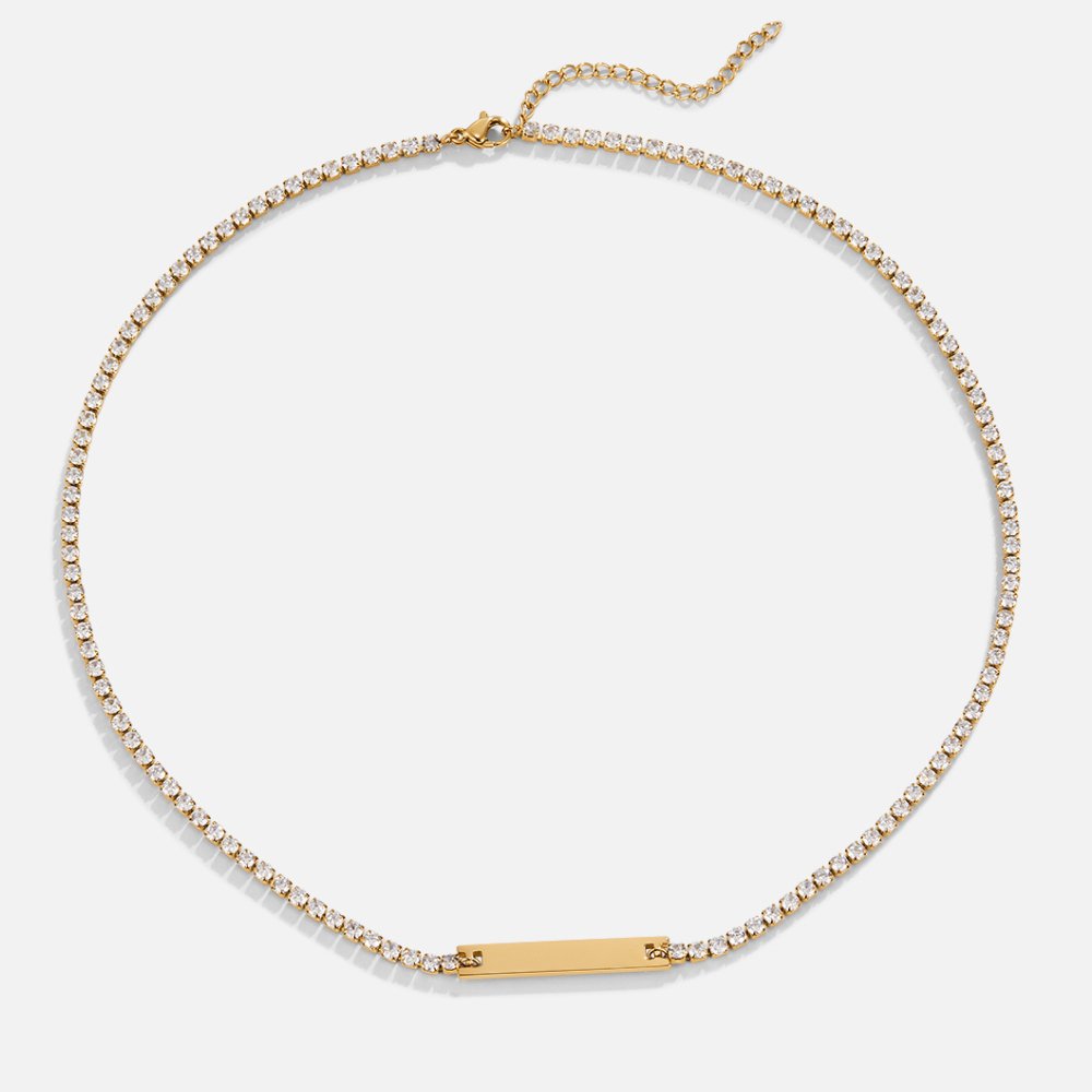 Rina Crystal Pendant Necklace