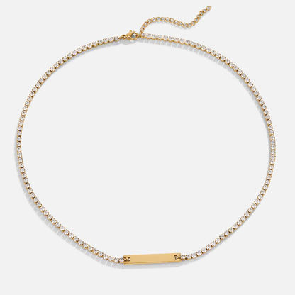 Rina Crystal Pendant Necklace