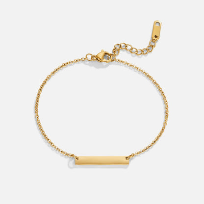 Rina Gold-Tone Bar Bracelet