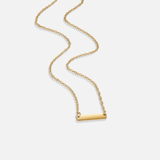 Rina Gold-Tone Bar Necklace