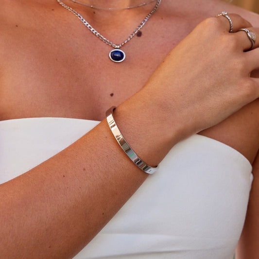 Rina Silver-Tone Bangle