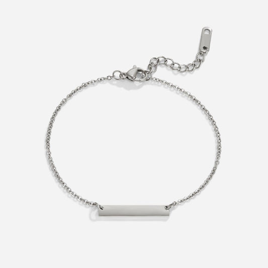 Rina Silver-Tone Bar Bracelet