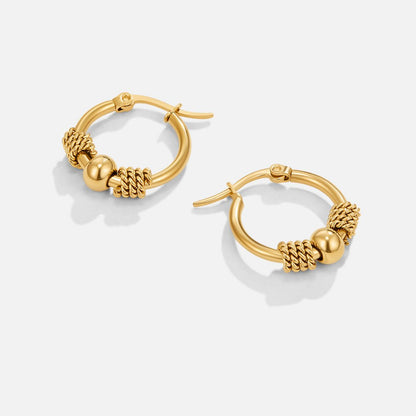 Selena Gold-Tone Hoops