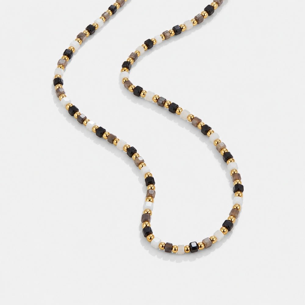 Alashan Monochrome Bead Necklace