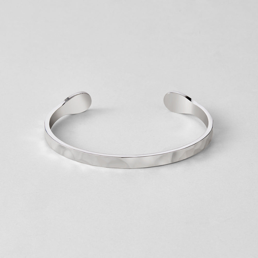 Alexa Silver-Tone Bangle